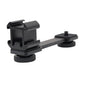Aluminum Flashlight Bracket For Multifunctional Shoe Base With 3 Hot Boots