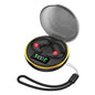 Mini Invisible Bluetooth Earphones with Charging Case - Black