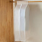 Waterproof Hanging Storage Bag For Dustproof Organization - White