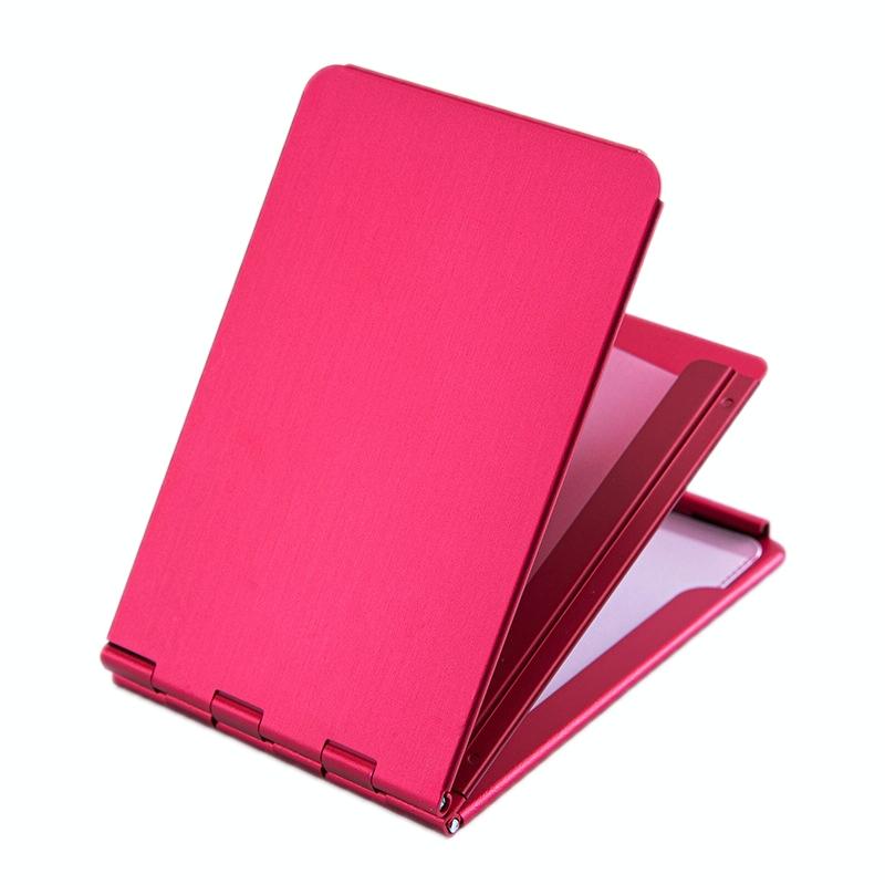 Aluminum Driver License Box Multifunctional Credit Card Storage - Red