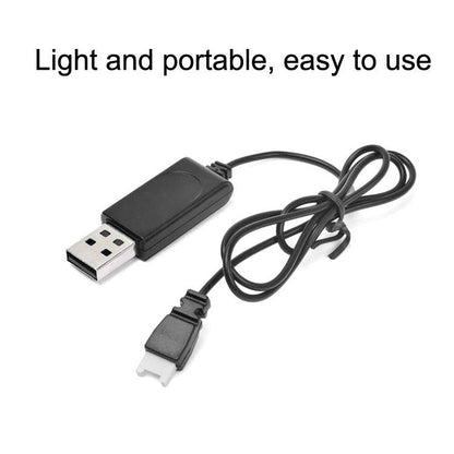 10-Pack Usb Charging Cable For Drone - 3.7V 350Mah Air-To-Air Plug No Protection