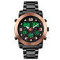 Triple Display Luminous Digital Watch - 1642 - Rose Gold