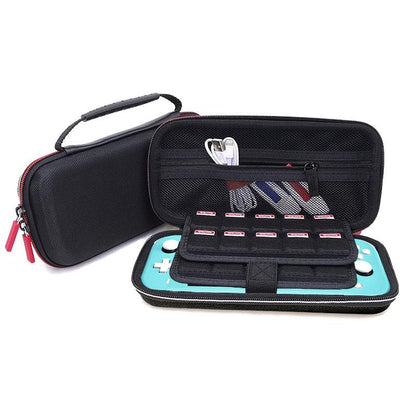 Compact Nintendo Switch Lite Carrying Case - Black