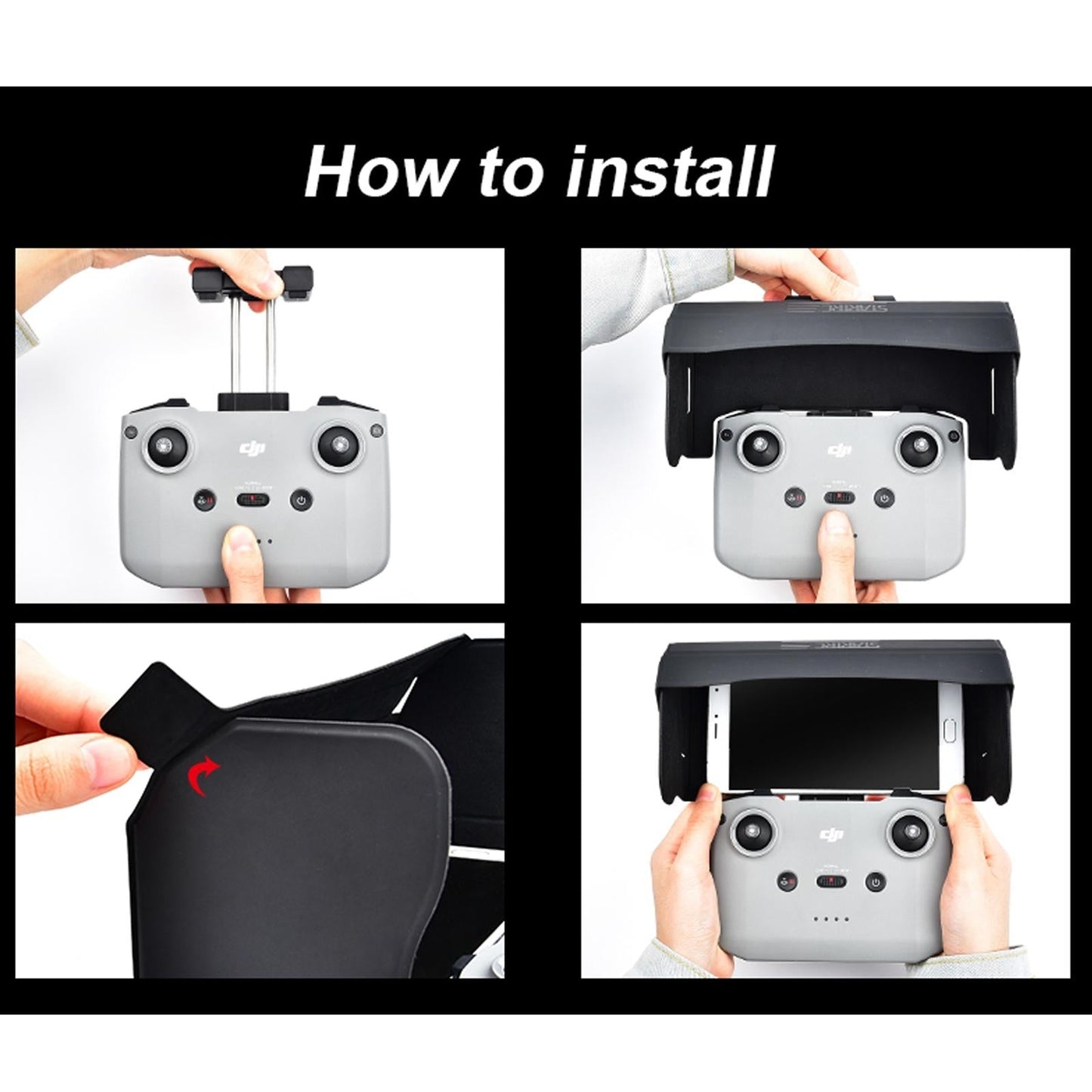 Foldable Magnetic Sunshade for Dji Mini 2 Mavic Air 2 and Air 2s