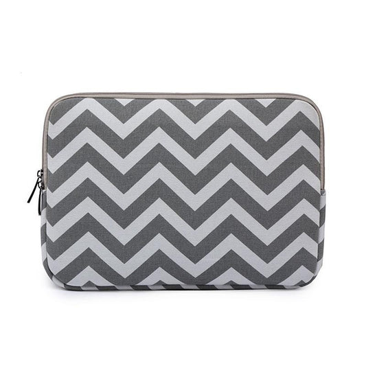 10 Wavy Pattern Notebook Liner Bag - Wavy Design - Gray
