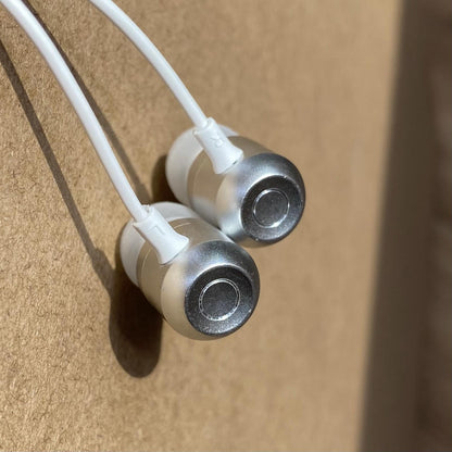 Aluminum 3.5mm Earbuds for Meta Quest 2 - Compact and Durable - White