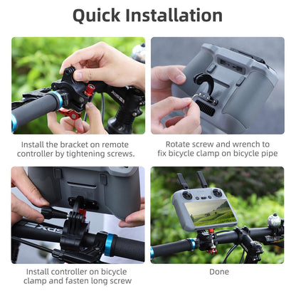 Remote Control Riding Bracket for Dji Air 3 and Rc 2