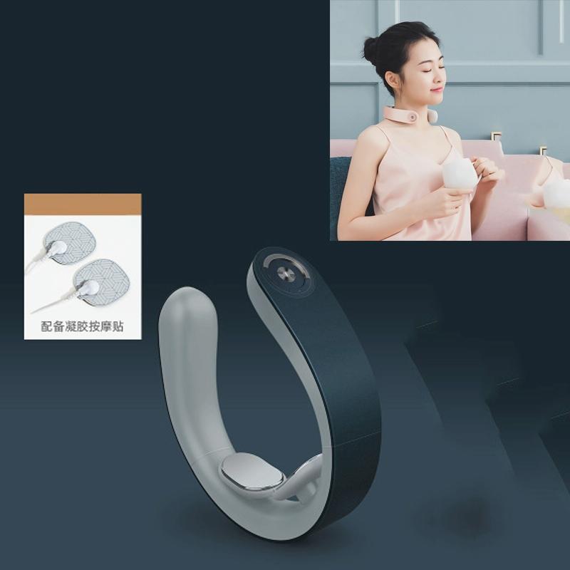 Intelligent Shoulder & Neck Massager Pgg Cervical Spine Physiotherapy With Heat & Multi-Function Design - White