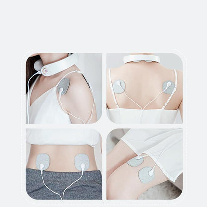 Intelligent Shoulder & Neck Massager Pgg Cervical Spine Physiotherapy With Heat & Multi-Function Design - White