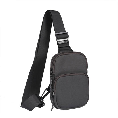 Universal Nylon Chest Bag For 5.5 Inch -7.2 Inch Phones Fashionable And Functional - Red