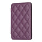 Rhombus Pattern Card Bag Back Sticker For Mobile Phones - Dark Purple