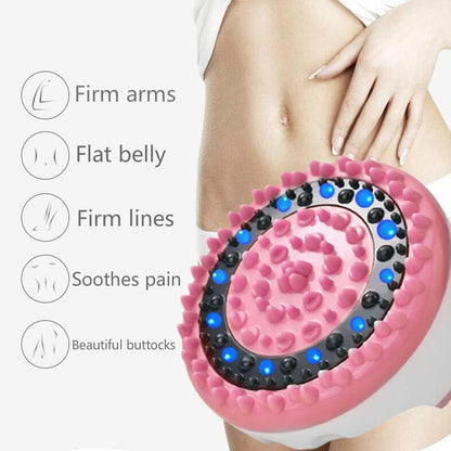 Vibrating Leg Massager For Smooth Shaving Chest & Body Dredge Tool - Pink