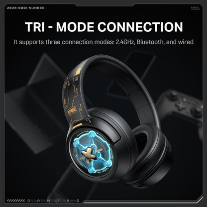 Wireless Gaming Headset Onikuma Gt802 - Black