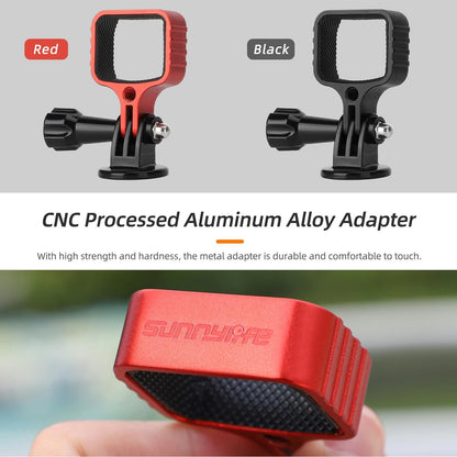 Universal Metal Bracket Adapter for Dji Pocket 3 with Screw - Black