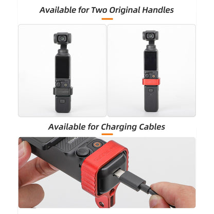 Universal Metal Bracket Adapter for Dji Pocket 3 with Screw - Black