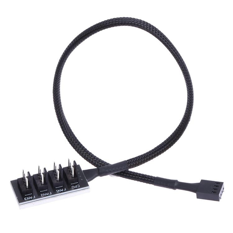 2-Port Pwm Fan Hub For Pc Chassis - A Drag Five