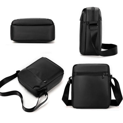 Large Capacity Men Messenger Bag For Travel & Commuting - Black