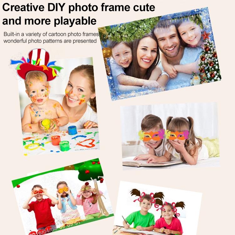 Mini Children Camera - Dual Hd Camera With 2.0 Lcd Screen - Green