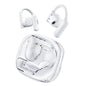 Crystal Air Conduction Bluetooth Earphones - Openbuds Ows - White