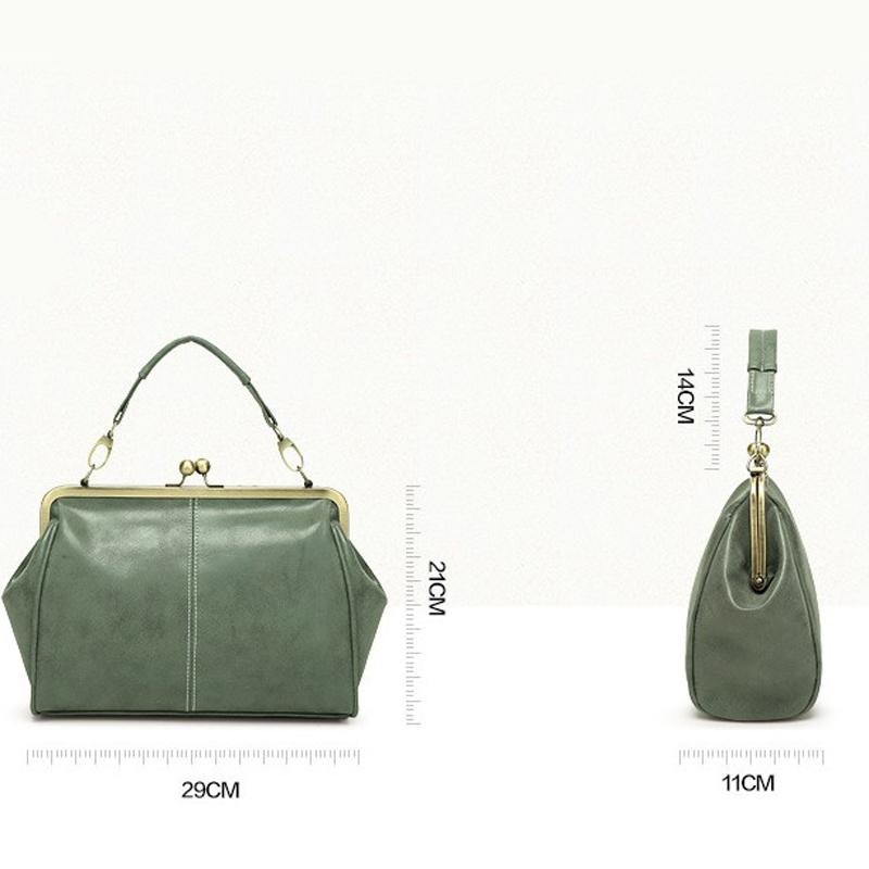 Retro Shoulder Bag For Women Messenger Style - Blue
