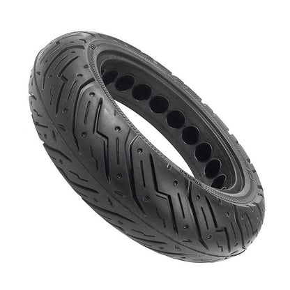 Solid Honeycomb 10x2.5 Explosion-proof Tire for Ninebot Max G30 Scooter - Black