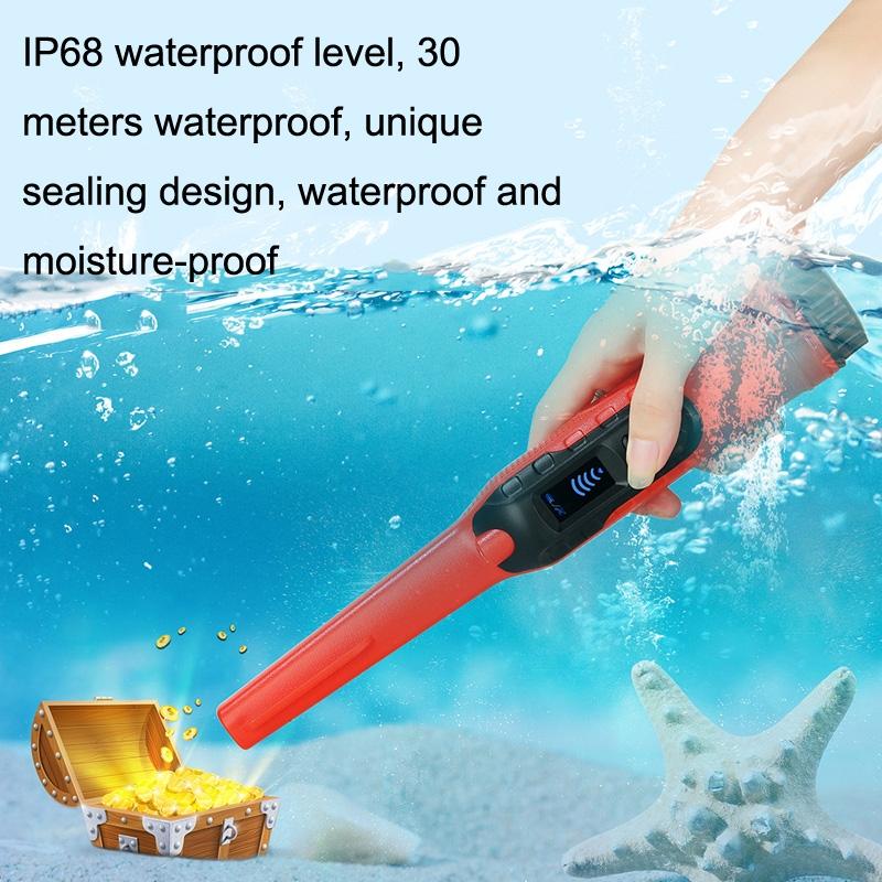 Small Handheld Metal Detector For Outdoor Treasure Hunting