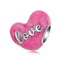 925 Sterling Silver Diy Heart Beads