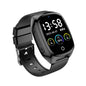 1.54 Inch Ips Screen Smart Watch Support Tracking And Positioning & 4G Video Call Body Temperature Measurement Black