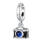 925 Sterling Silver Openable Camera Bead Bracelet