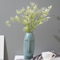 Thickened Pe Vase For Dried Flower Arrangements - Durable Drop-Proof And Crack-Proof - Light Green