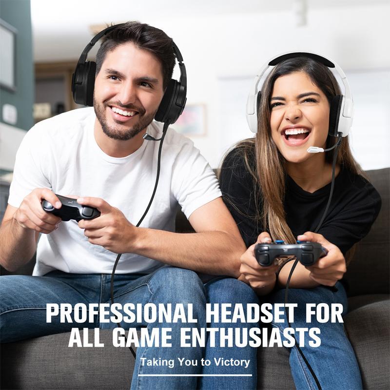 Omni-Directional Esports Headset 1.9M Length - Blac