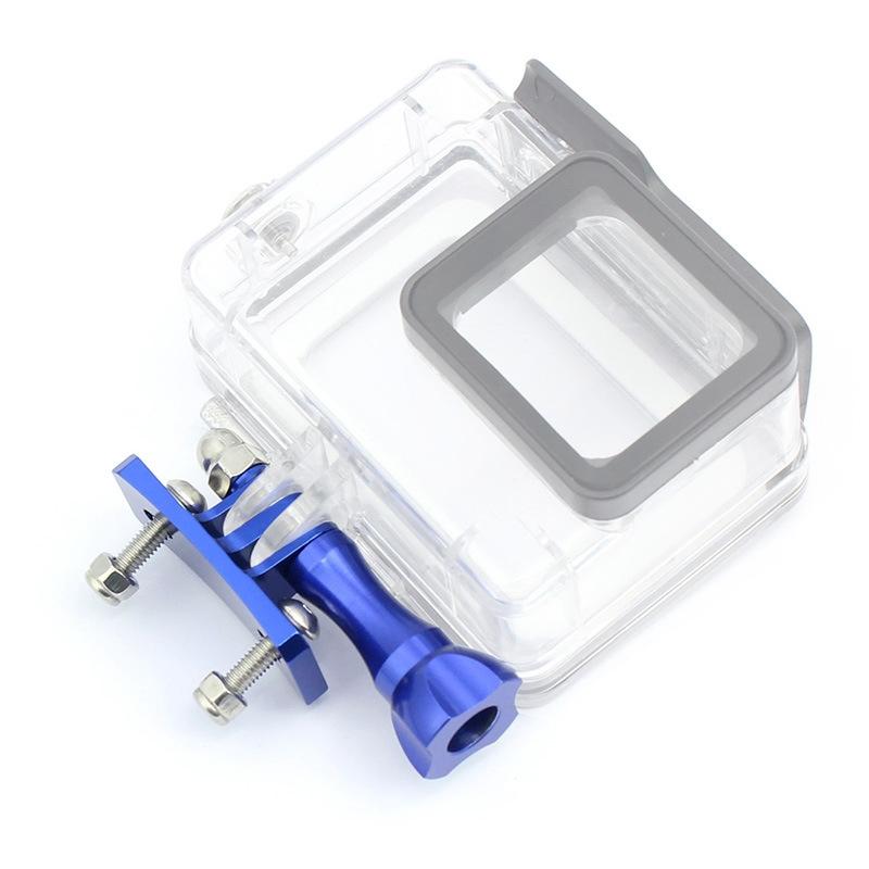 Gopro Helmet Mount Adapter for Aluminum Tripod Head - Blue