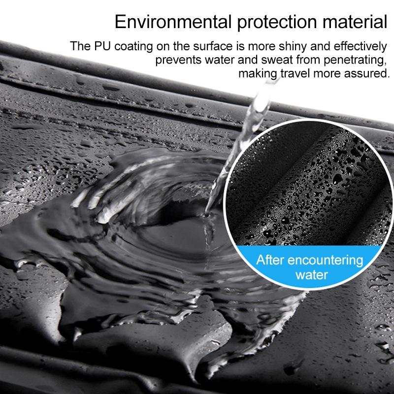 Multi Function Outdoor Sport Waist Bag Crossbody For Mobile Phones - Black