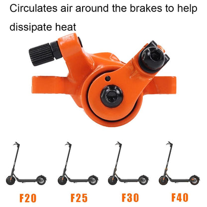 Rear Wheel Disc Brake for Ninebot F20 / F25 / F30 / F40 Electric Scooters - Orange