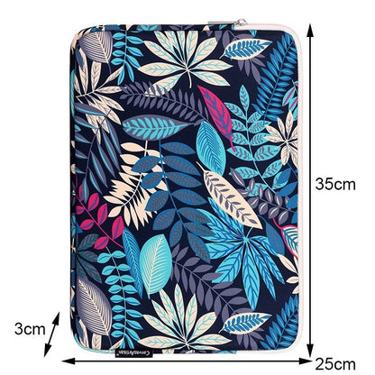 Portable 14 Tablet Bag - Waterproof Nylon Multi-function - Nary Brown