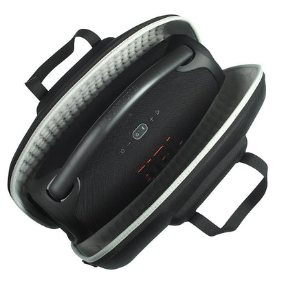 Jbl Boombox 3 Portable Case with Charger Bag - Black + Orange