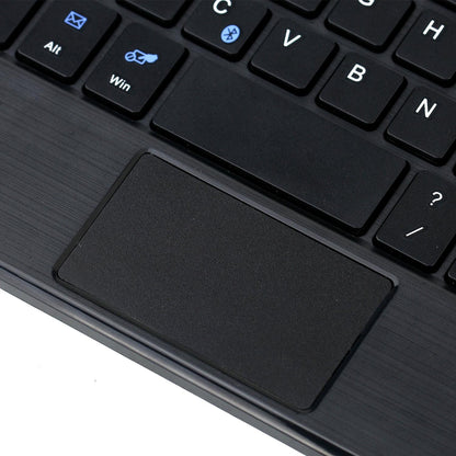 Detachable Bluetooth Keyboard Leather Tablet Case For Ipad Mini 6 With Touchpad & Holder - Black