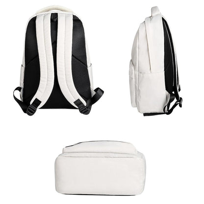 Waterproof Laptop Backpack - Large Capacity Wear-Resistant 13-15.4 Inches - Black
