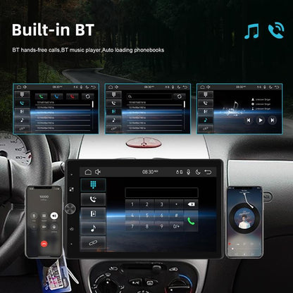 10.4 Inch Vertical Screen Android Navigation With Wireless Carplay & Backup Camera