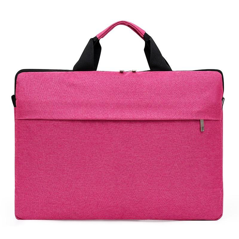 Waterproof Single Shoulder Notebook Bag - 13 Inch Portable & Durable - Black