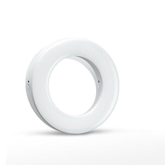 Selfie Ring Light for Mobile Phones - Beauty Enhancer - White