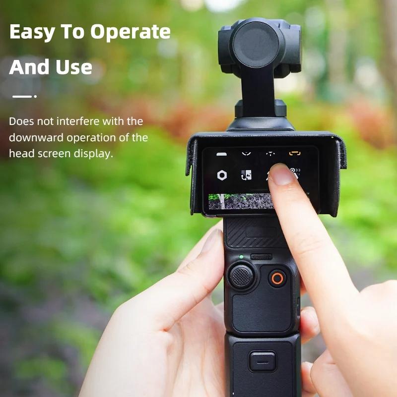 Portable Sunshade Hood for Dji Pocket 3 Screen Protection