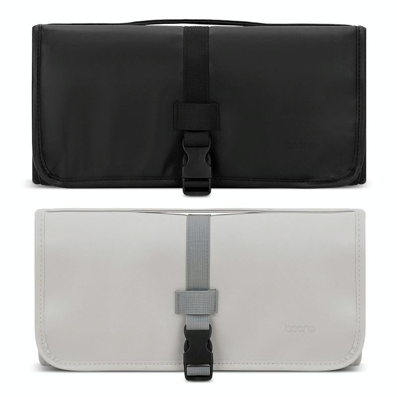Portable Storage Bag For Dyson Hair Curler - Pu Leather - Black