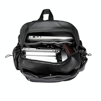 Versatile Double Laptop Backpack For Students And Professionals - Black