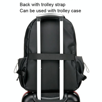 Versatile Double Laptop Backpack For Students And Professionals - Black