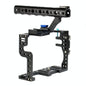 Panasonic Lumix Gh3 / Gh4 Video Cage Stabilizer With Metal Handle Black