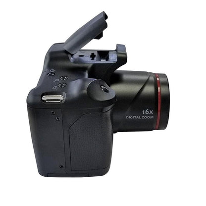 16X Zoom Hd Slr Camera In Black