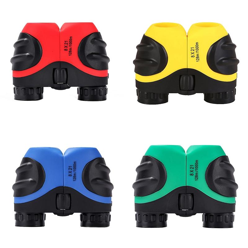 Mini Hd Binoculars for Children - Compact and High-quality - Red