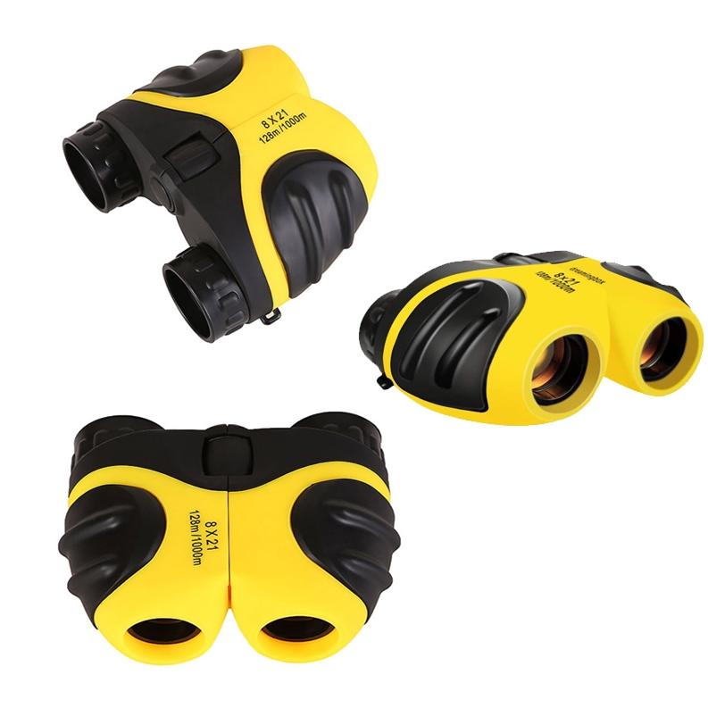 Mini Hd Binoculars for Children - Compact and High-quality - Red