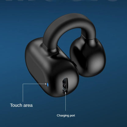 Wireless Single-ear Bluetooth 5.3 Earphone - Z28 - Black Box Packag